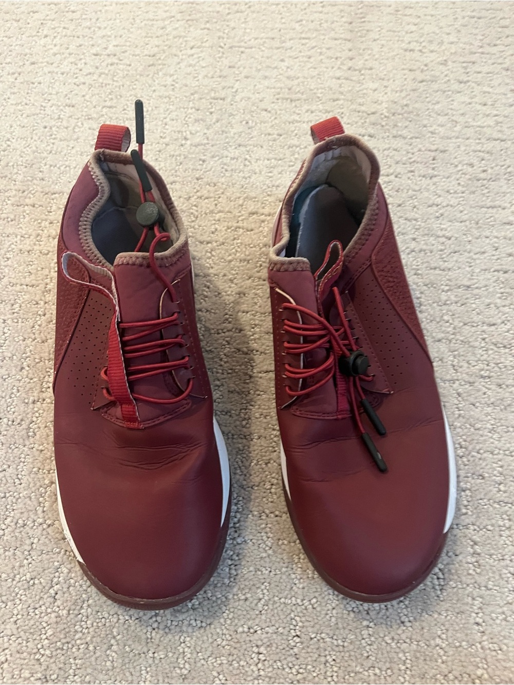 Clove Burgundy Slip-On Sneakers